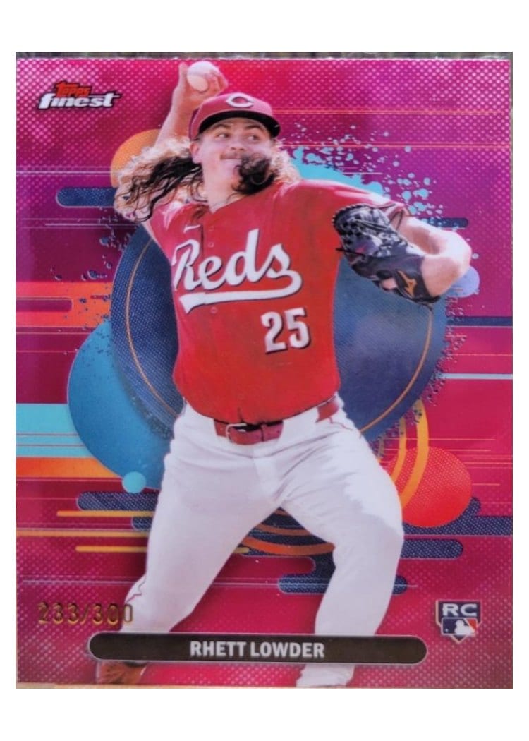 2025 Finest Base Set Rhett Lowder #104 card