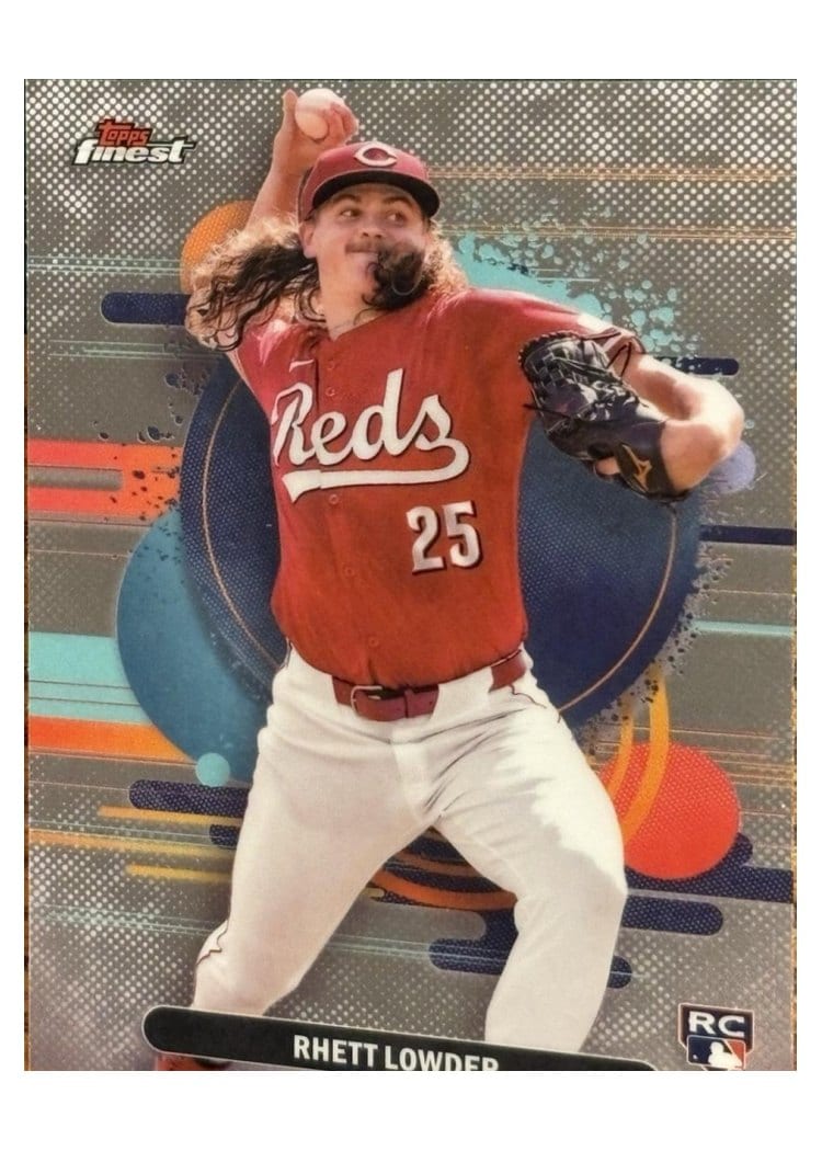 2025 Finest Base Set Rhett Lowder #104 card