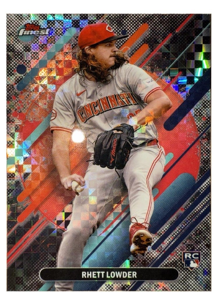 2025 Finest Base Set Rhett Lowder #244 card