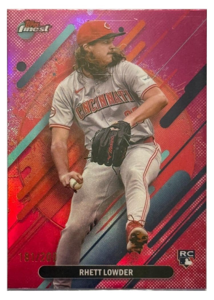 2025 Finest Base Set Rhett Lowder #244 card