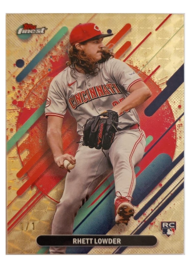 2025 Finest Base Set Rhett Lowder #244 card