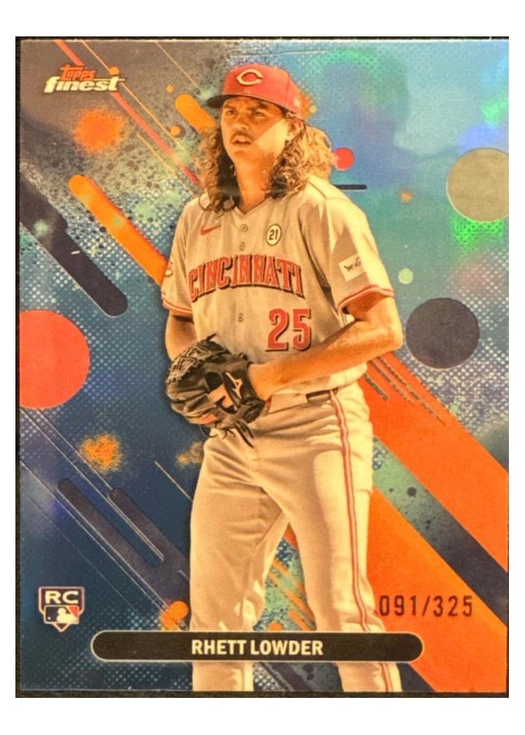 2025 Finest Base Set Rhett Lowder #36 card