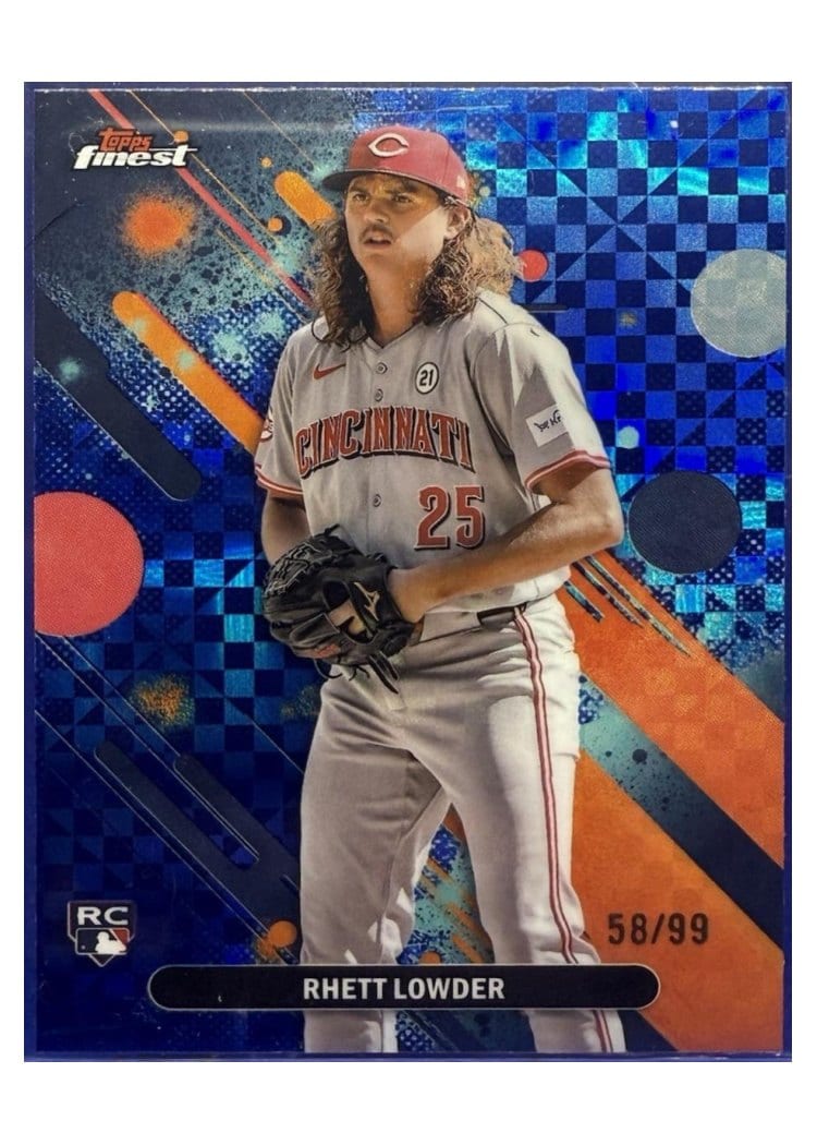 2025 Finest Base Set Rhett Lowder #36 card