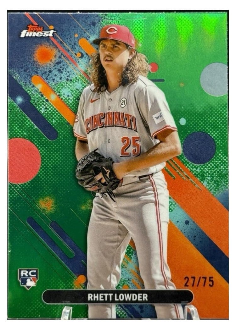 2025 Finest Base Set Rhett Lowder #36 card