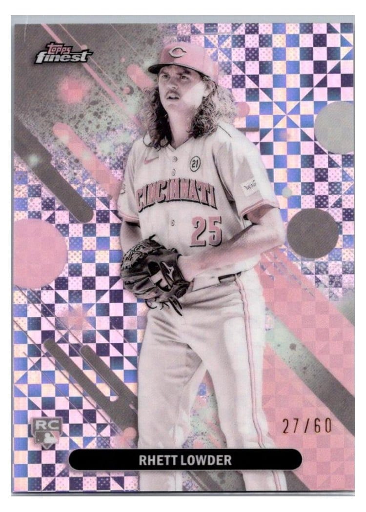 2025 Finest Base Set Rhett Lowder #36 card