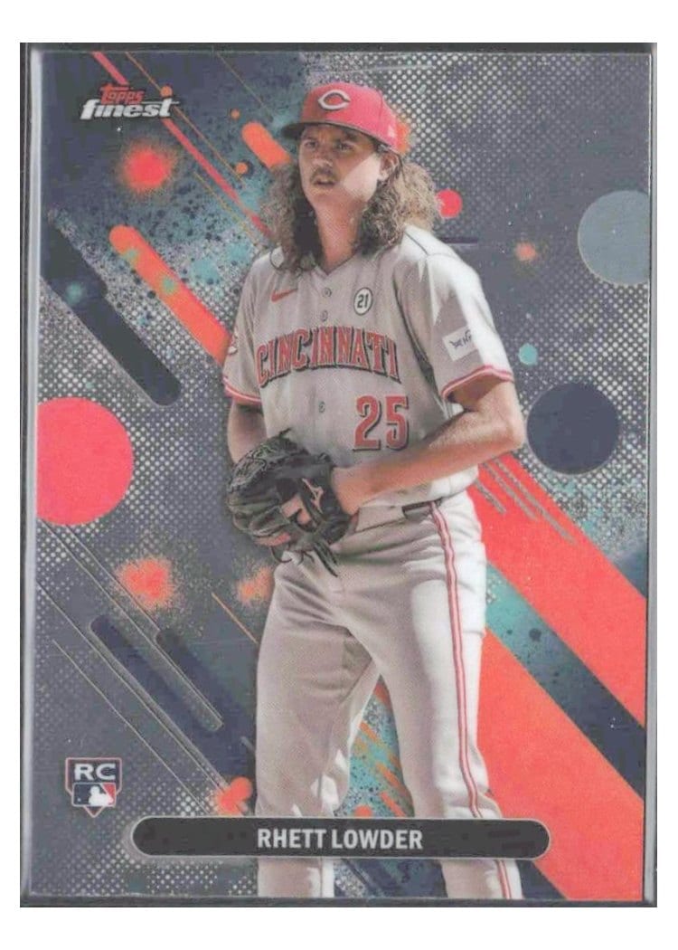 2025 Finest Base Set Rhett Lowder #36 card