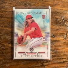 2025 Panini Boys of Summer Base Set Rhett Lowder #32 card