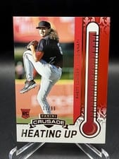 2025 Panini Crusade Heating Up Rhett Lowder #14 card