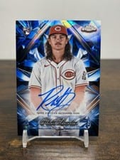 2025 Topps Chrome Sapphire Sapphire Selections Autographs Rhett Lowder #SSA-RL card