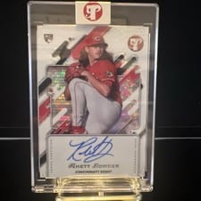 2025 Topps Pristine Personal Endorsements Autographs Rhett Lowder #PPEA-RL card