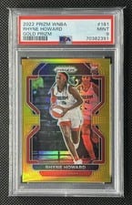 2022 Panini Prizm WNBA Rhyne Howard Gold #181 card