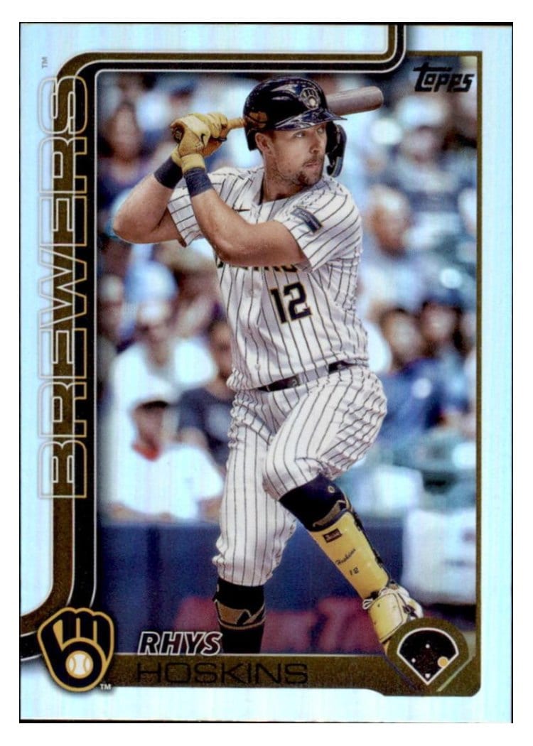 2025 Topps Base Set Rhys Hoskins #93 card