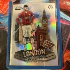 2023 Topps Chrome UEFA Club London Calling Ricardo Pepi #LC-12 card