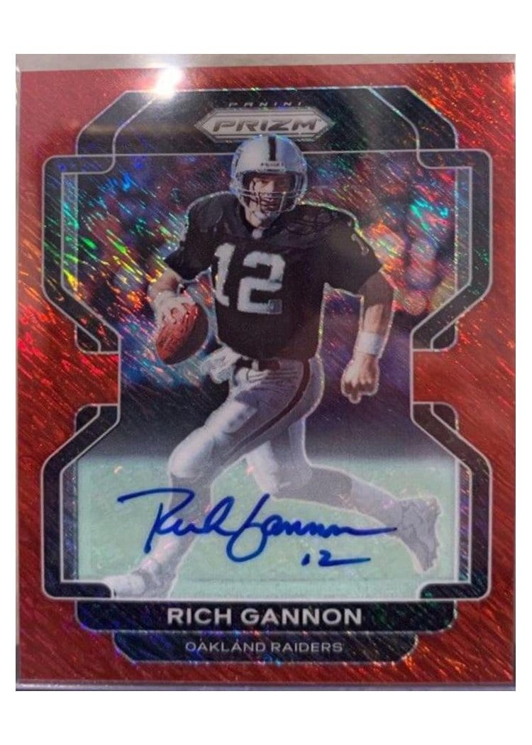 2021 Panini Prizm Base Set Rich Gannon #184 card