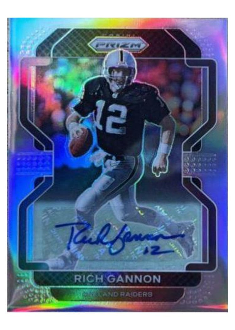 2021 Panini Prizm Base Set Rich Gannon #184 card