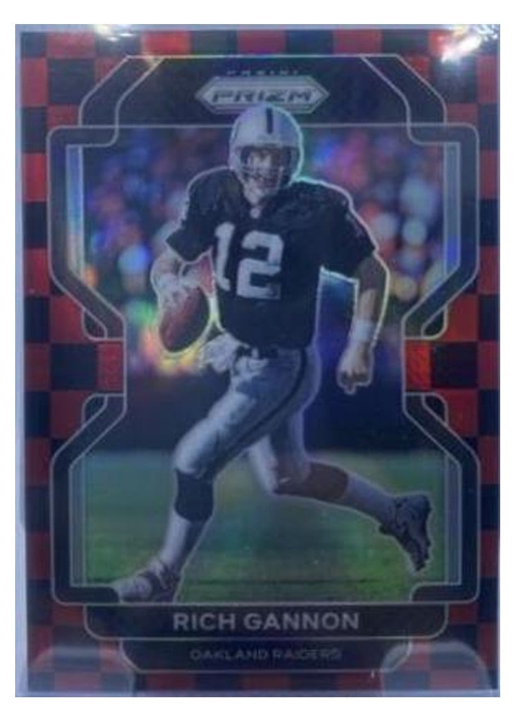 2021 Panini Prizm Base Set Rich Gannon #184 card