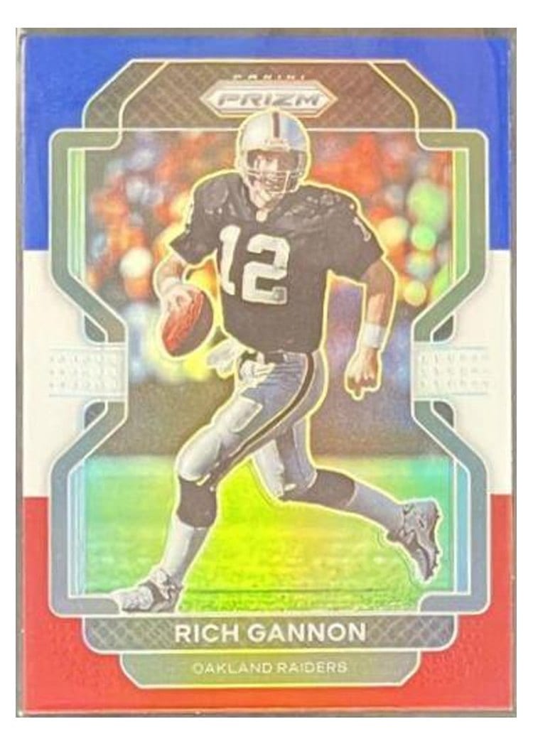 2021 Panini Prizm Base Set Rich Gannon #184 card