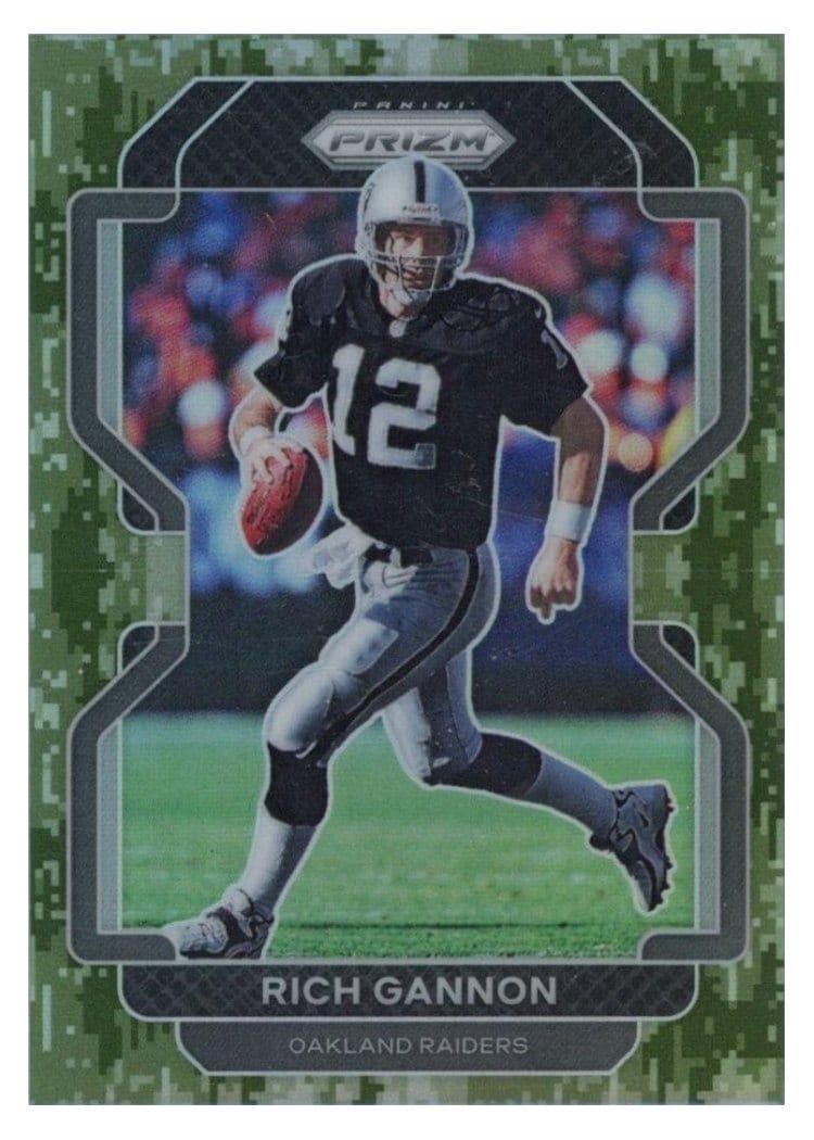 2021 Panini Prizm Base Set Rich Gannon #184 card