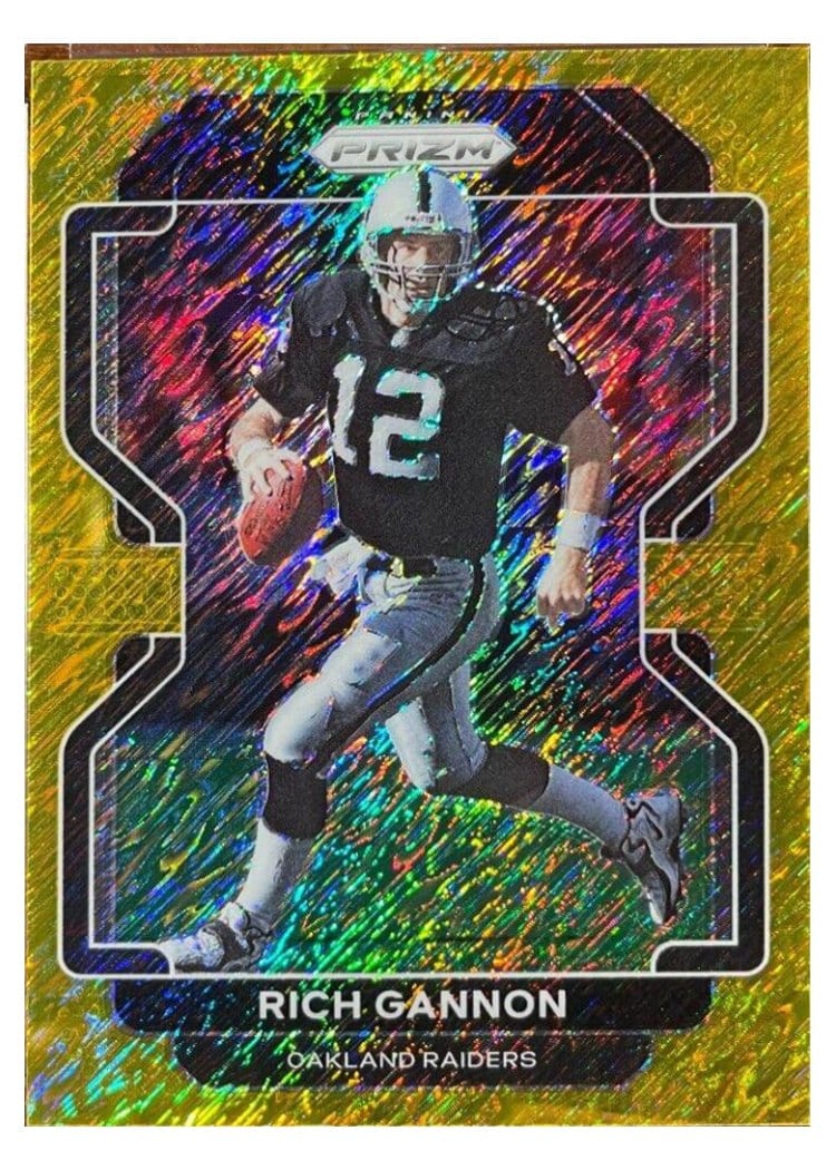 2021 Panini Prizm Base Set Rich Gannon #184 card