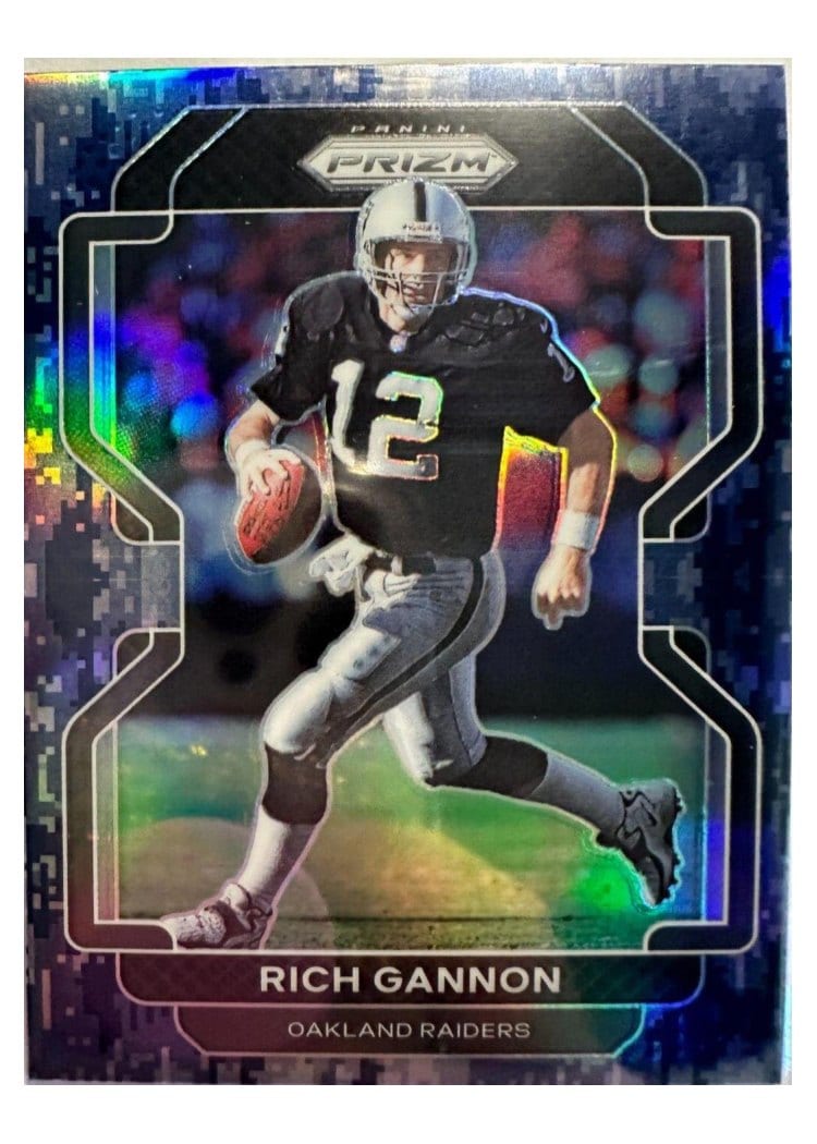 2021 Panini Prizm Base Set Rich Gannon #184 card