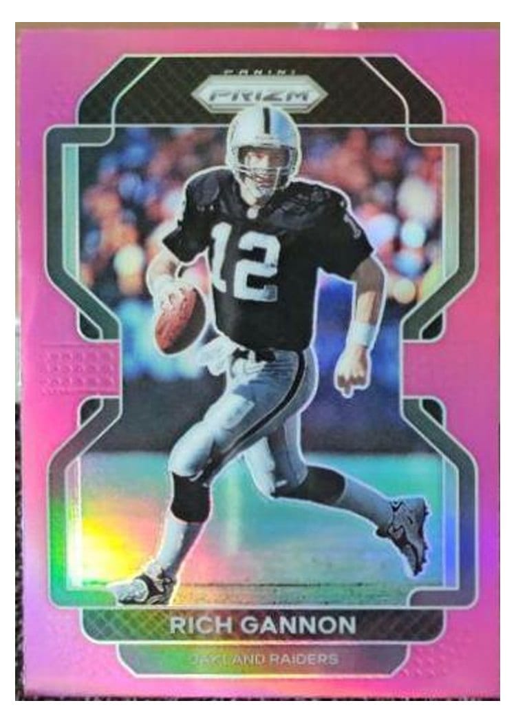 2021 Panini Prizm Base Set Rich Gannon #184 card