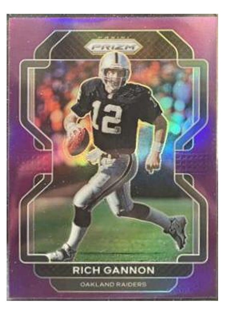 2021 Panini Prizm Base Set Rich Gannon #184 card