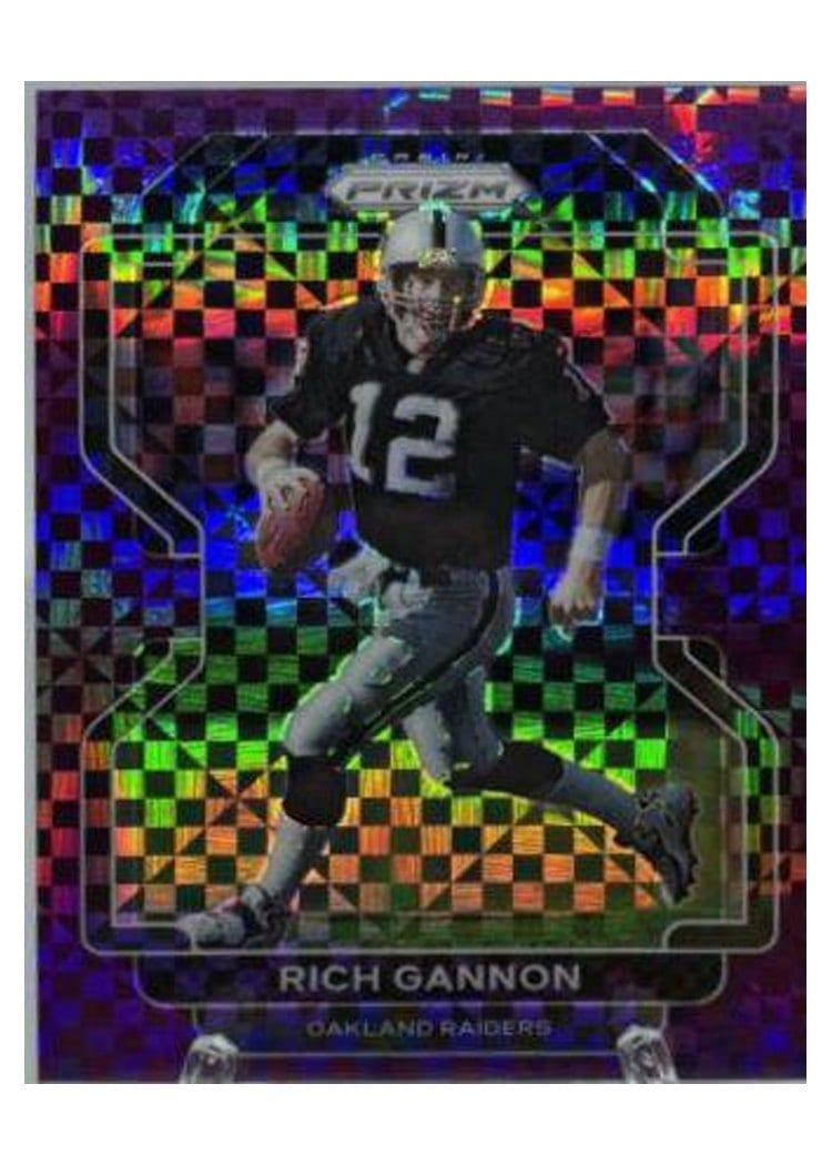 2021 Panini Prizm Base Set Rich Gannon #184 card