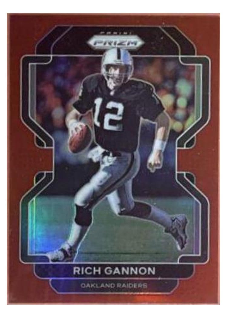 2021 Panini Prizm Base Set Rich Gannon #184 card