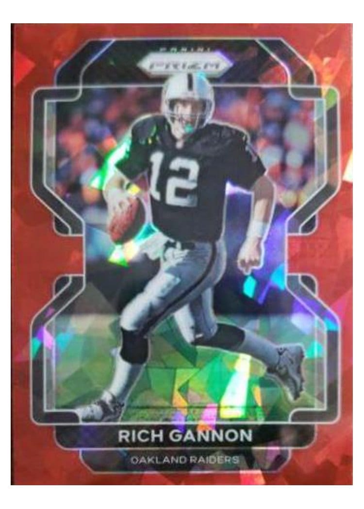 2021 Panini Prizm Base Set Rich Gannon #184 card