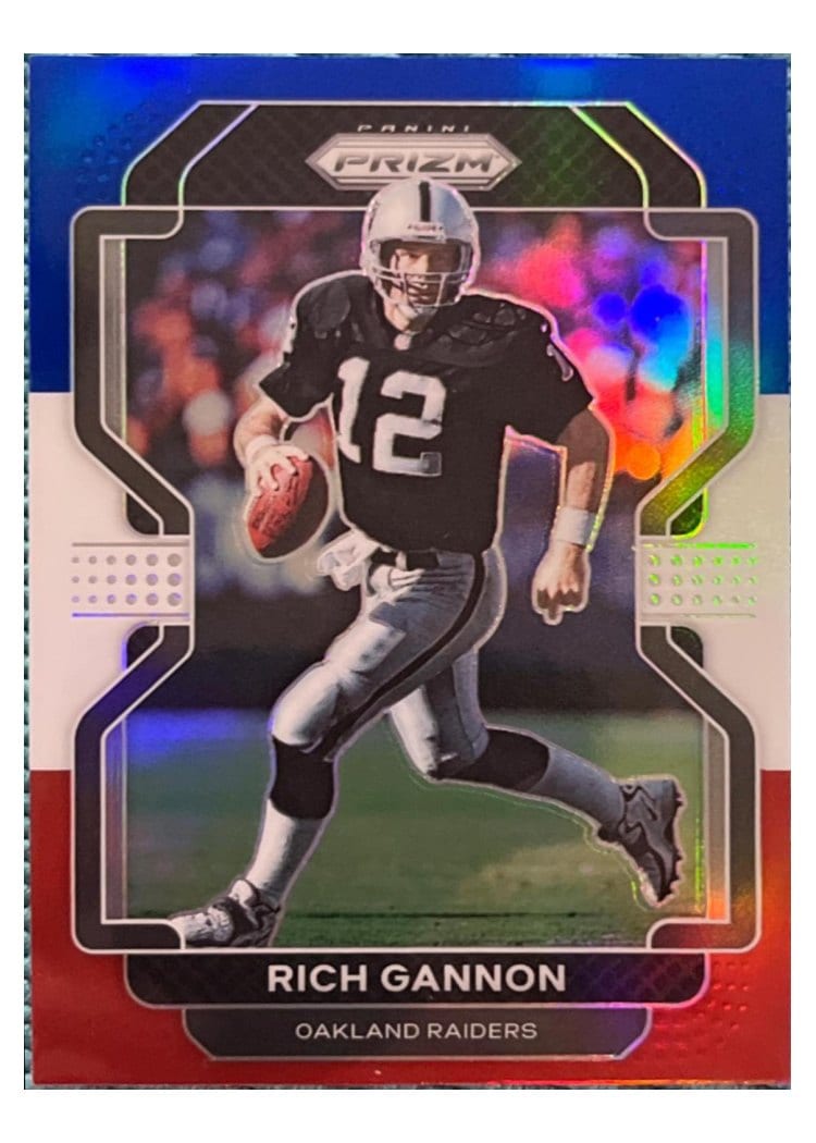 2021 Panini Prizm Base Set Rich Gannon #184 card