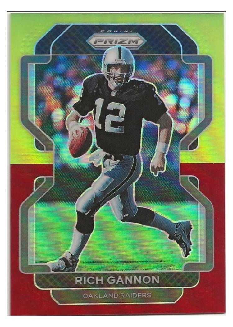 2021 Panini Prizm Base Set Rich Gannon #184 card