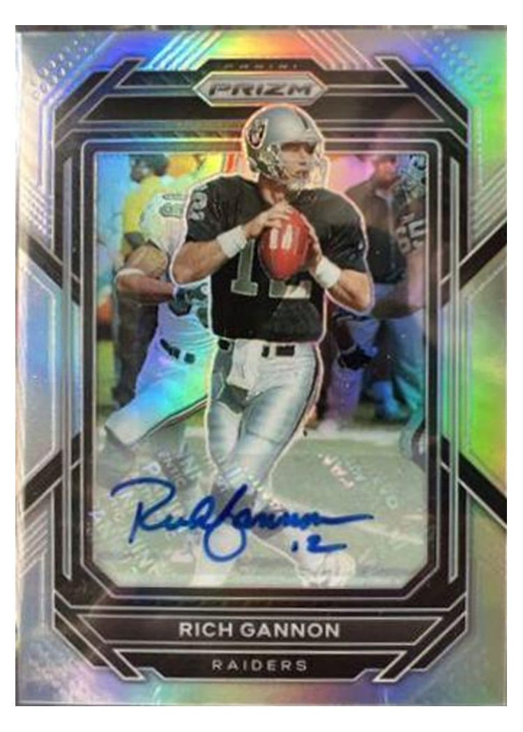 2022 Panini Prizm Base Set Rich Gannon #176 card