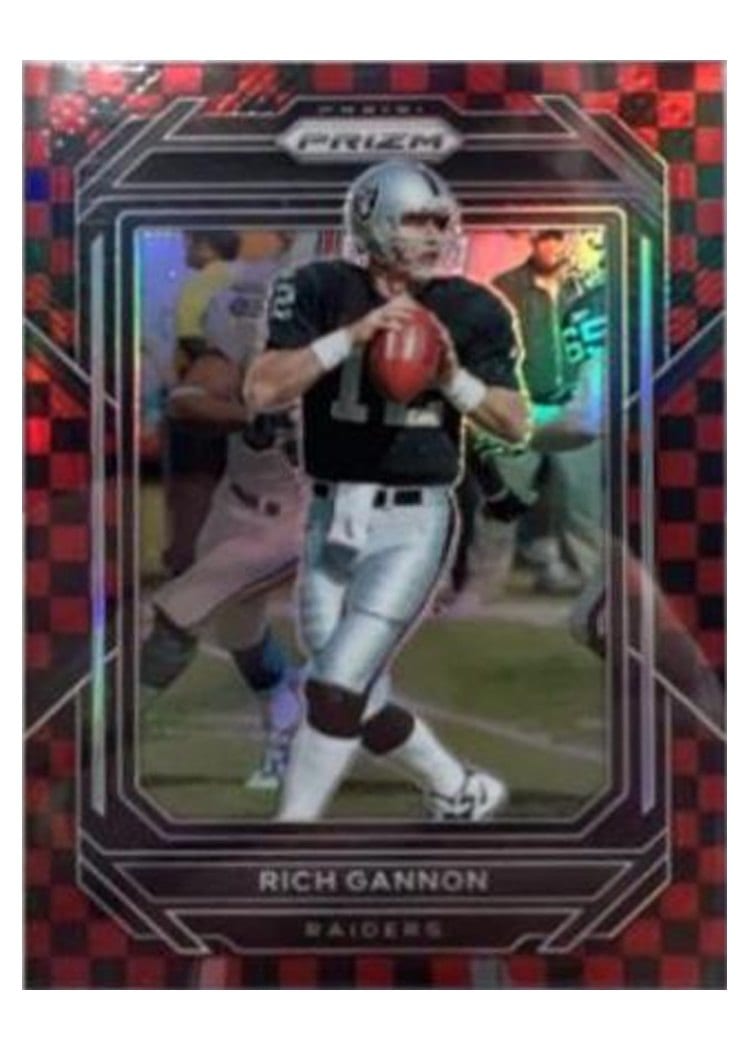 2022 Panini Prizm Base Set Rich Gannon #176 card