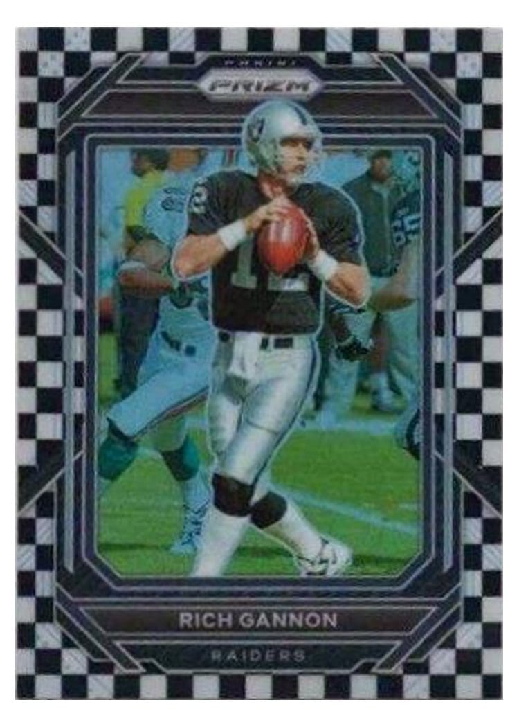 2022 Panini Prizm Base Set Rich Gannon #176 card