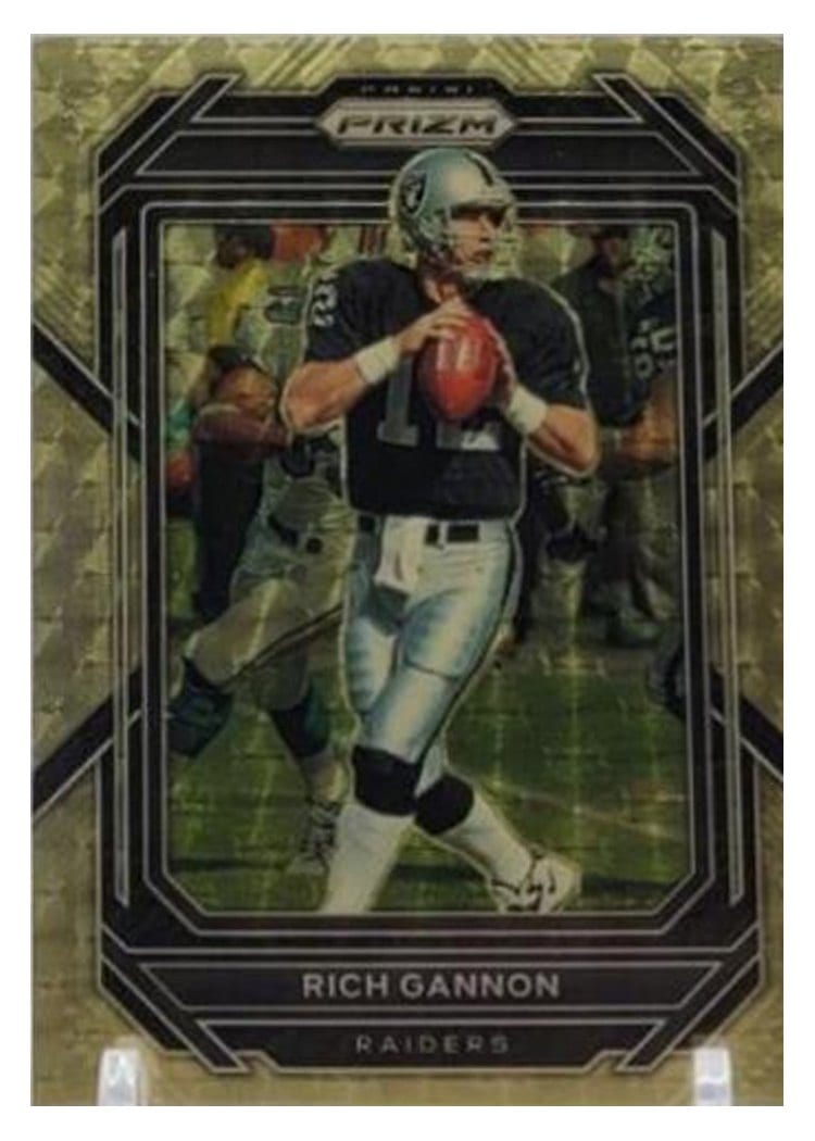 2022 Panini Prizm Base Set Rich Gannon #176 card