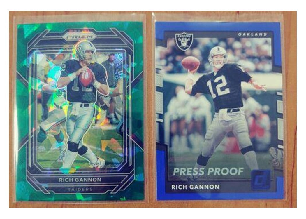 2022 Panini Prizm Base Set Rich Gannon #176 card