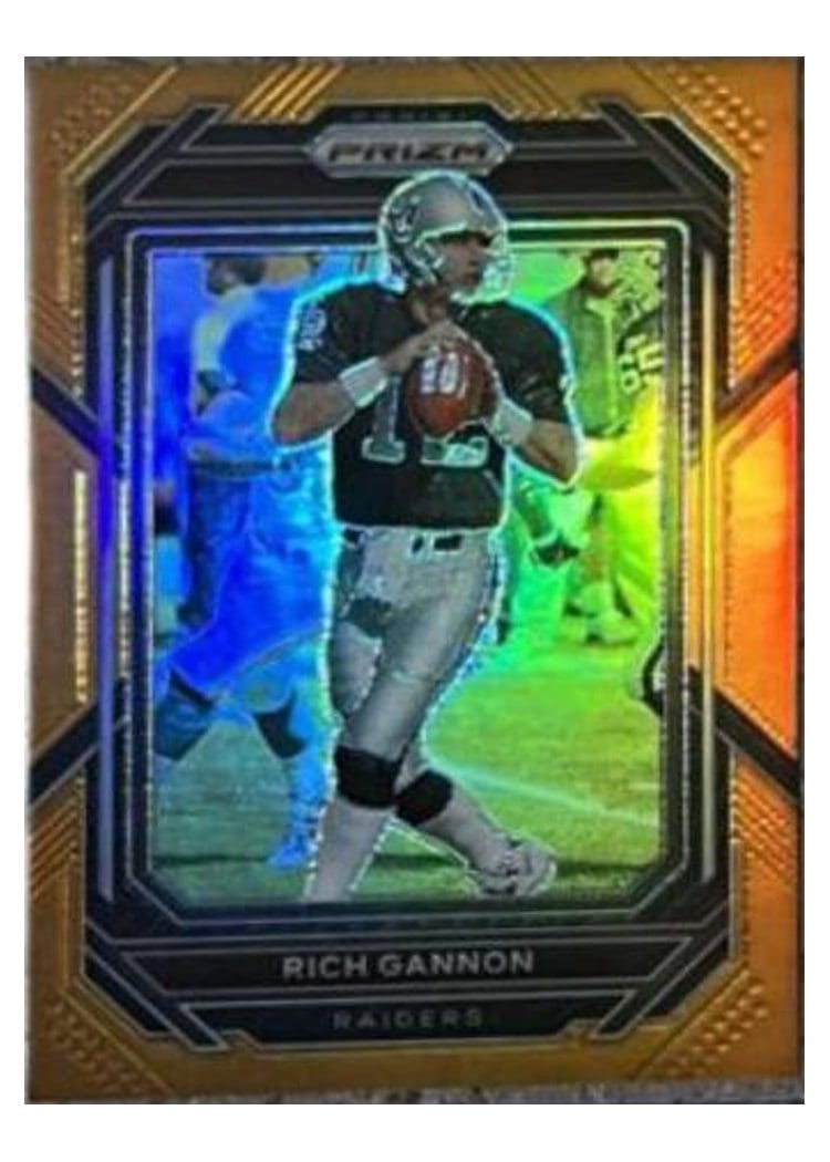 2022 Panini Prizm Base Set Rich Gannon #176 card