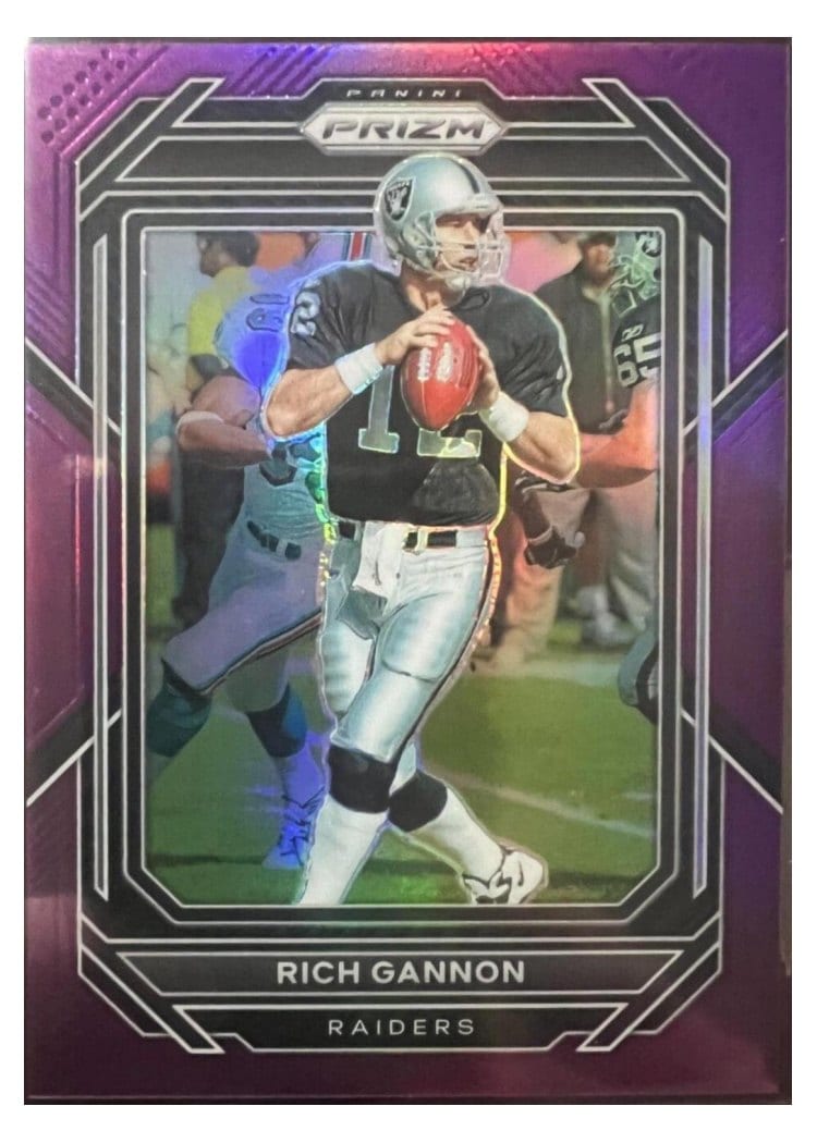 2022 Panini Prizm Base Set Rich Gannon #176 card