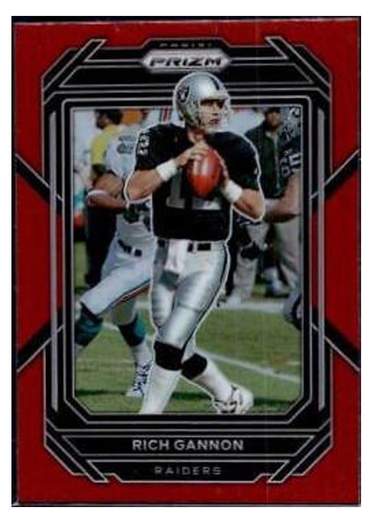 2022 Panini Prizm Base Set Rich Gannon #176 card