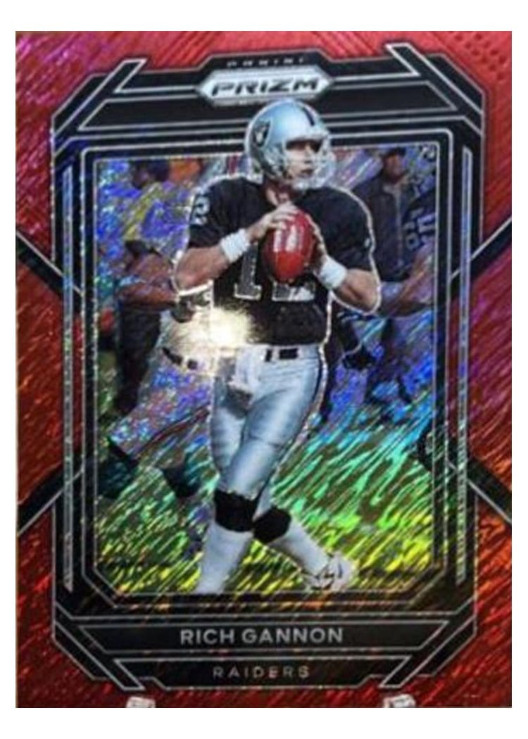 2022 Panini Prizm Base Set Rich Gannon #176 card