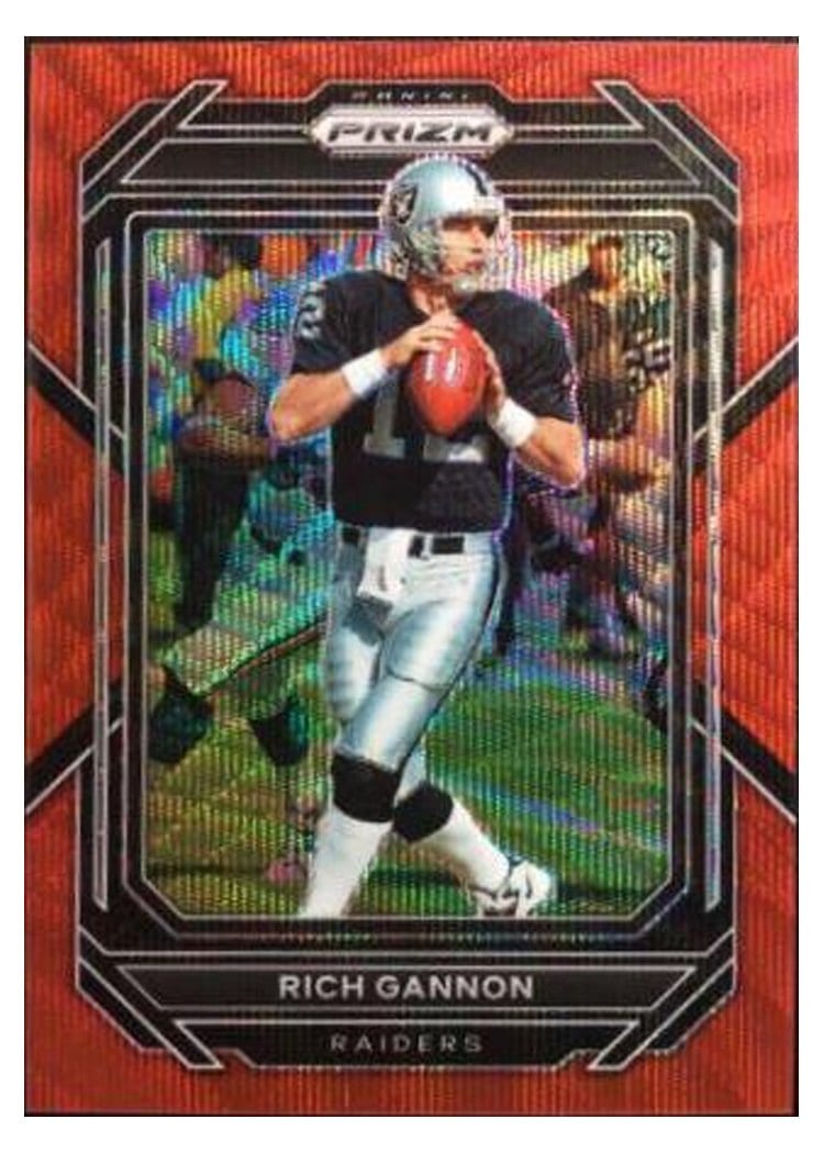 2022 Panini Prizm Base Set Rich Gannon #176 card