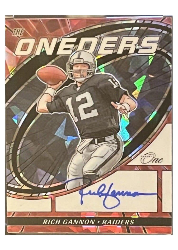 2023 Panini One The Oneders Autographs Rich Gannon #356 card