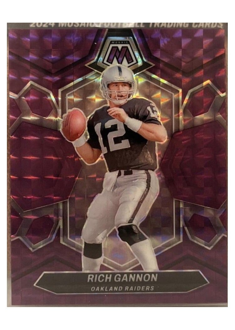 2024 Panini Mosaic Base Set Rich Gannon #244 card