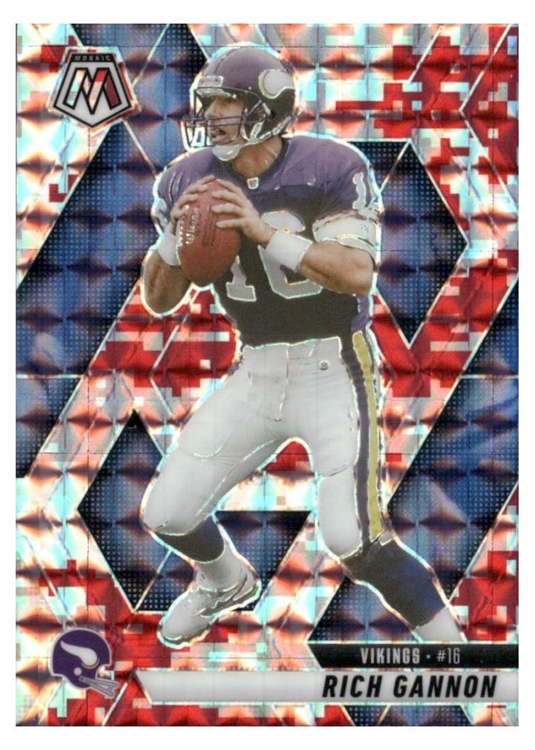 2025 Panini Mosaic Base Set Rich Gannon #225 card