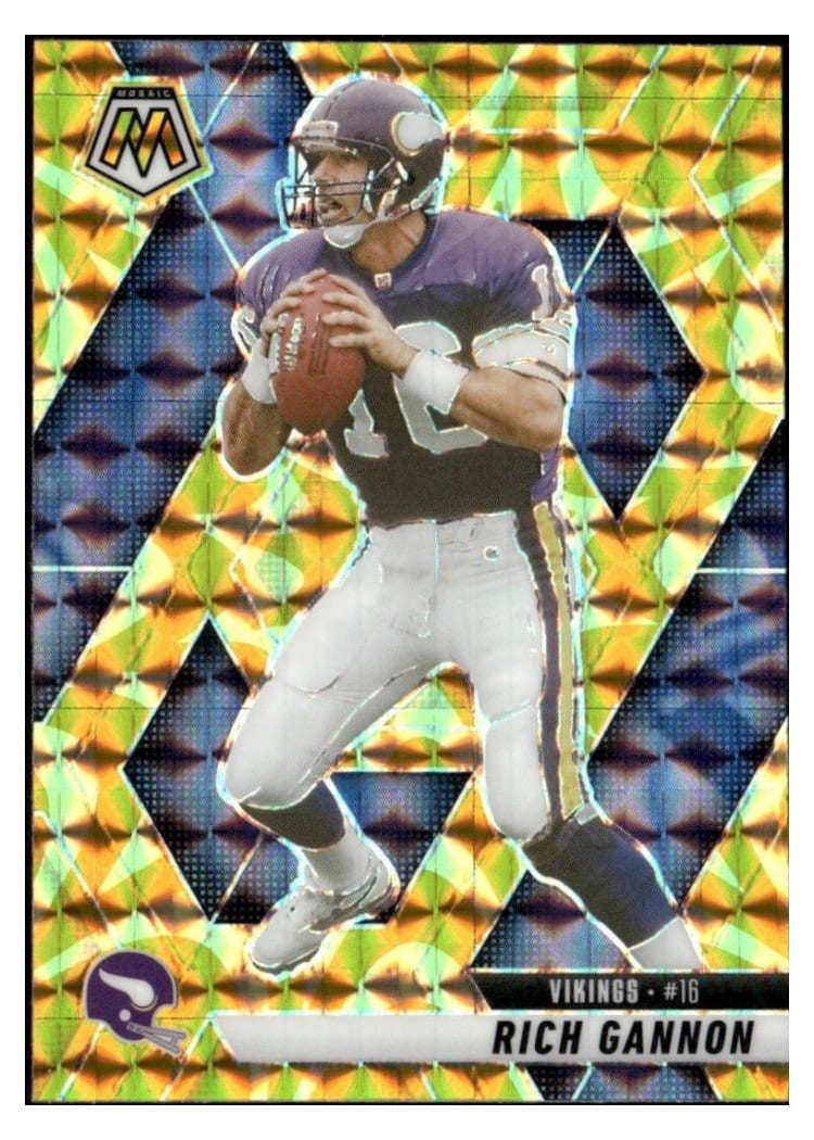 2025 Panini Mosaic Base Set Rich Gannon #225 card