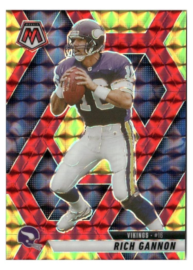 2025 Panini Mosaic Base Set Rich Gannon #225 card