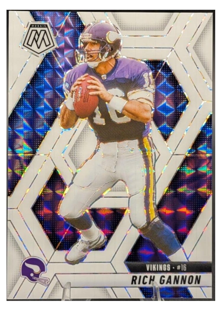 2025 Panini Mosaic Base Set Rich Gannon #225 card