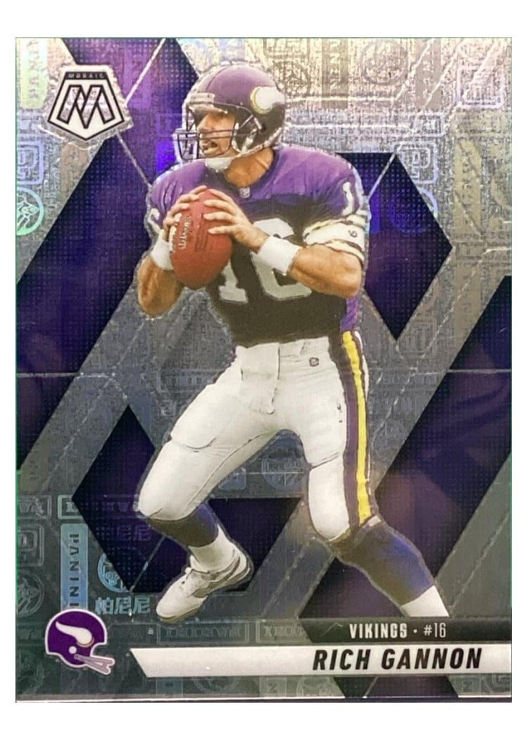 2025 Panini Mosaic Base Set Rich Gannon #225 card
