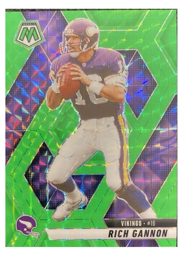 2025 Panini Mosaic Base Set Rich Gannon #225 card