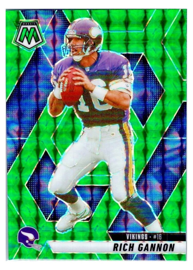 2025 Panini Mosaic Base Set Rich Gannon #225 card